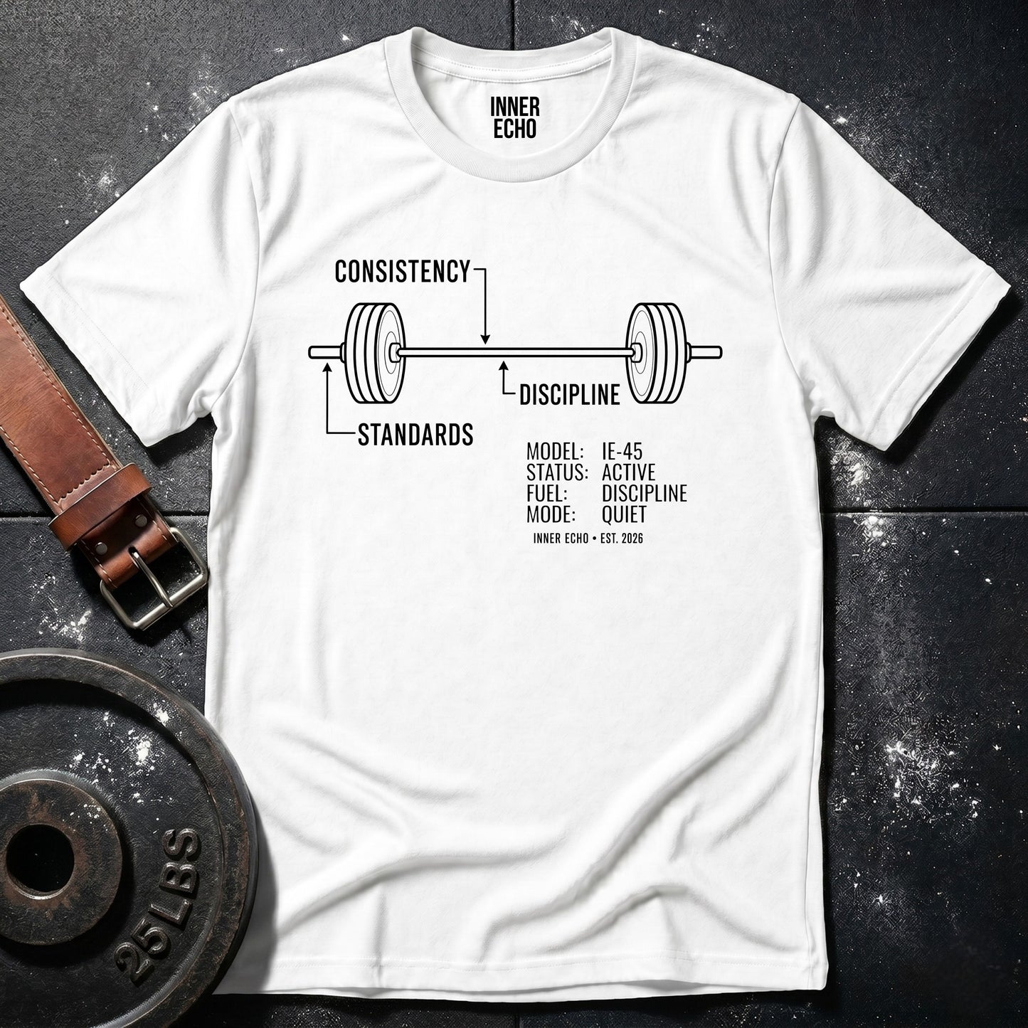 Training Blueprint Barbell — Tee
