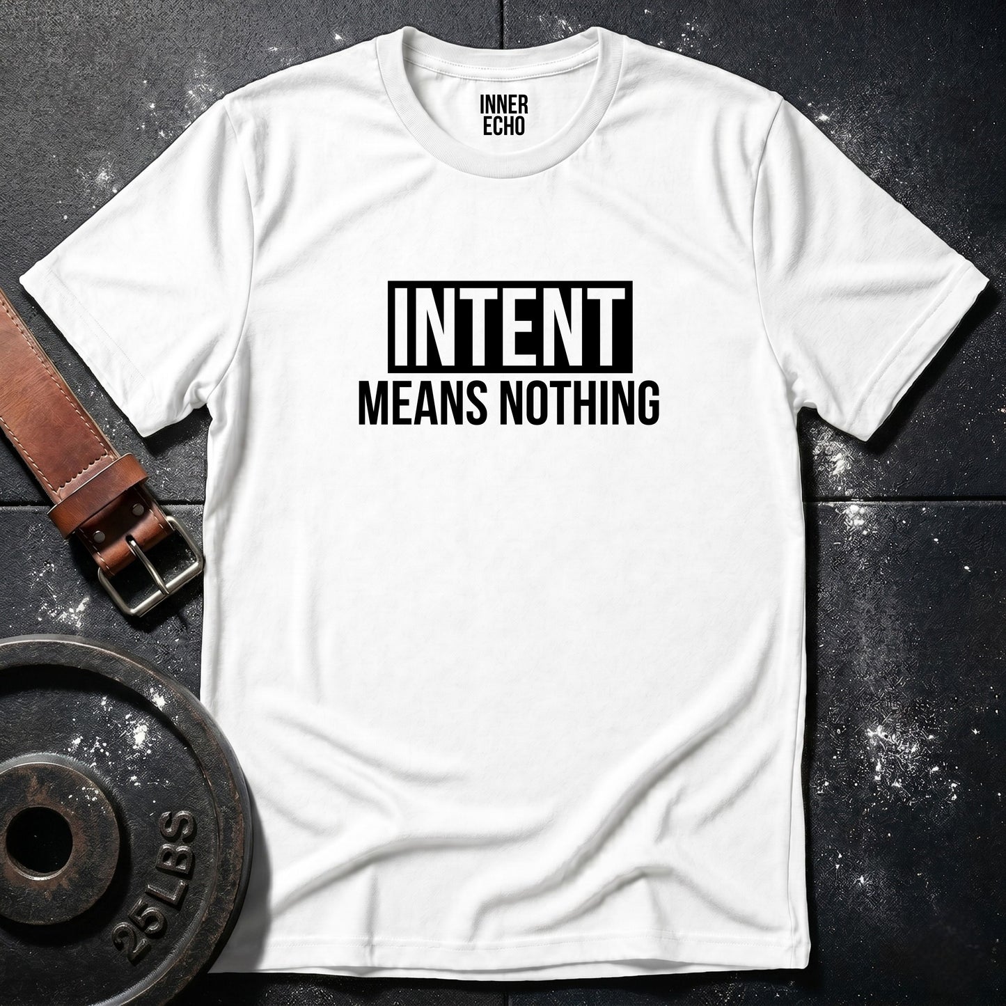 INTENT Stripe — Tee