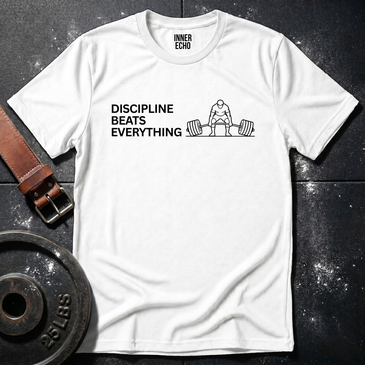 DISCIPLINE BEATS EVERYTHING — Tee