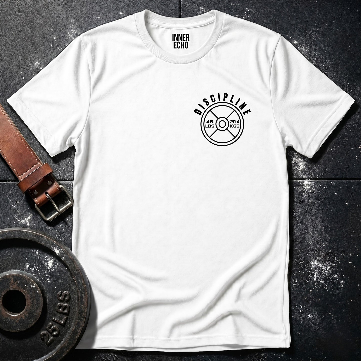 DISCIPLINE POCKET PLATE — T-Shirt